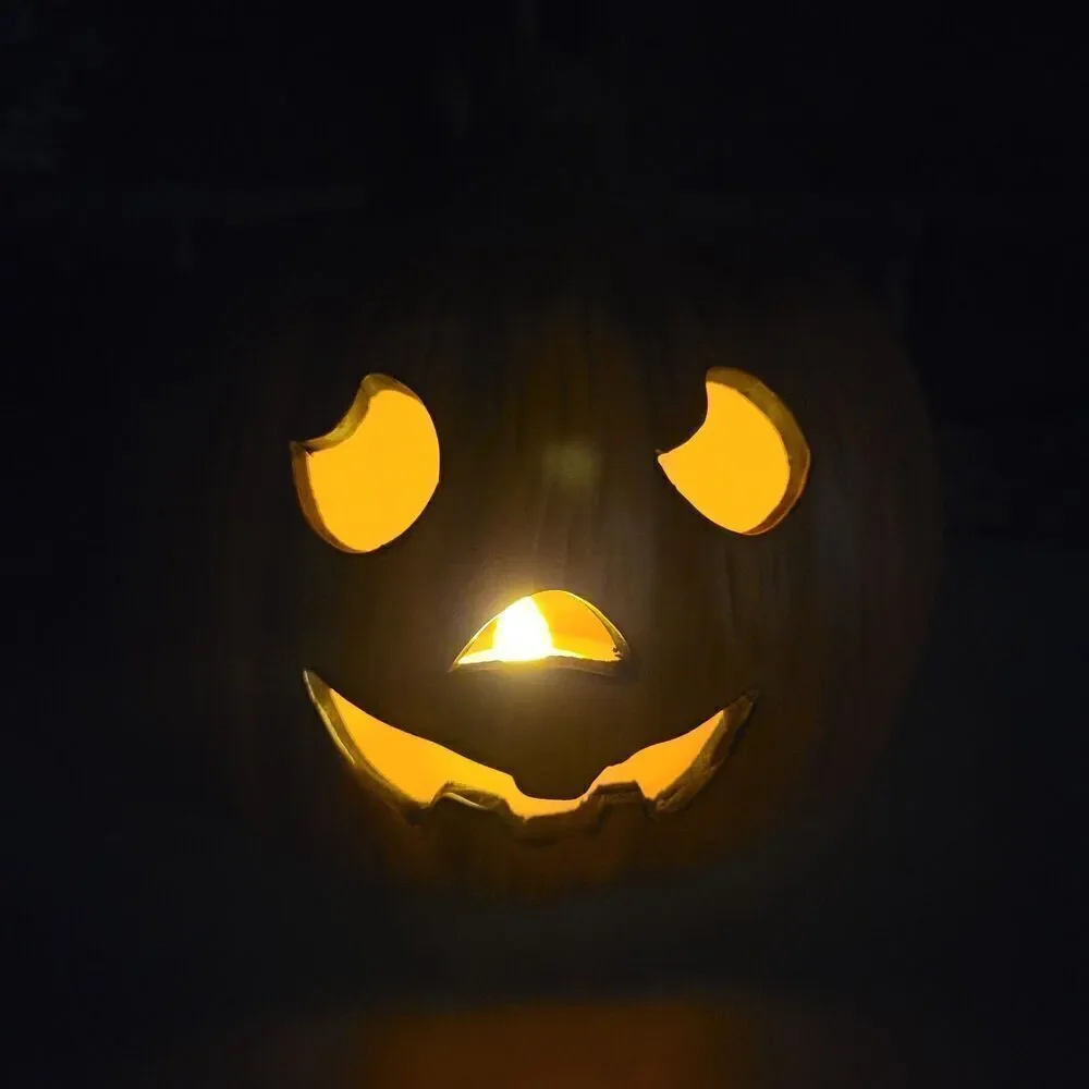 Jack O' Lantern Ceramic Vintage Pumpkin